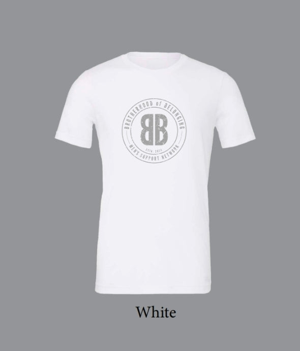 Unisex Jersey T-shirt - Brotherhood of Belonging - White
