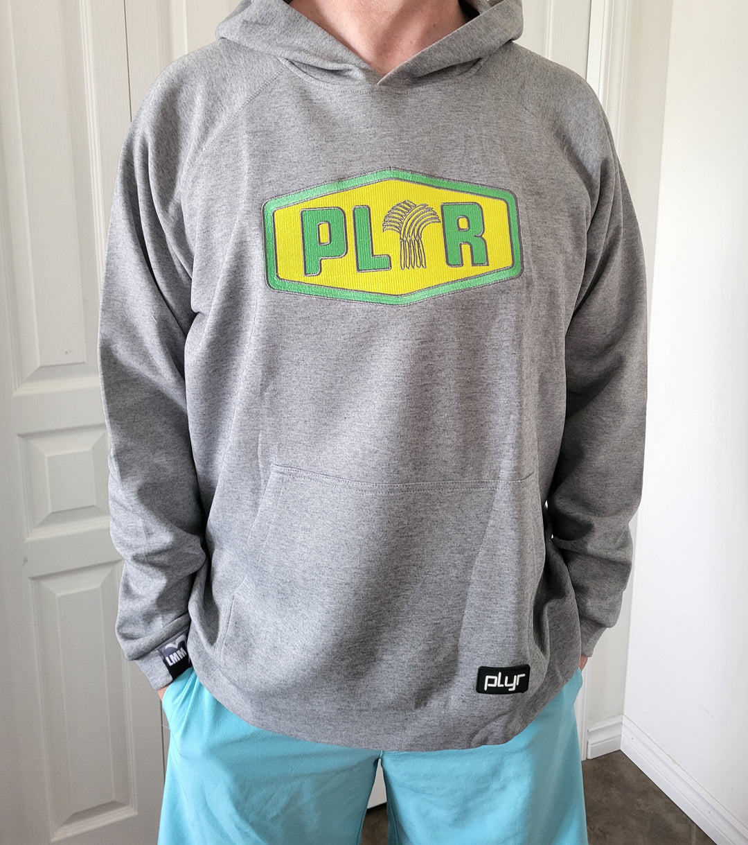 PLYR Sasky Hoodie - Heather Grey