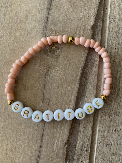 Gratitude - Inspirational Bracelet