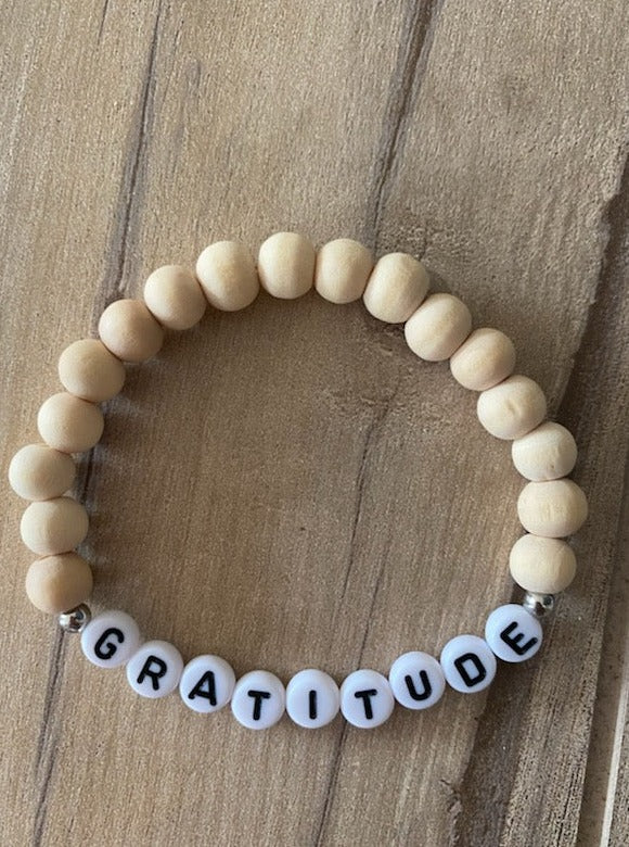 Gratitude - Inspirational Bracelet