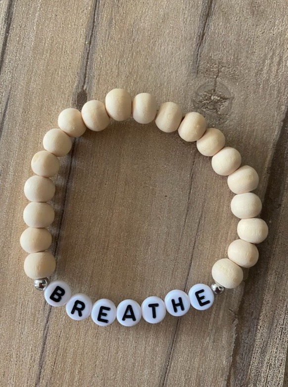 Breathe - Inspirational Bracelet