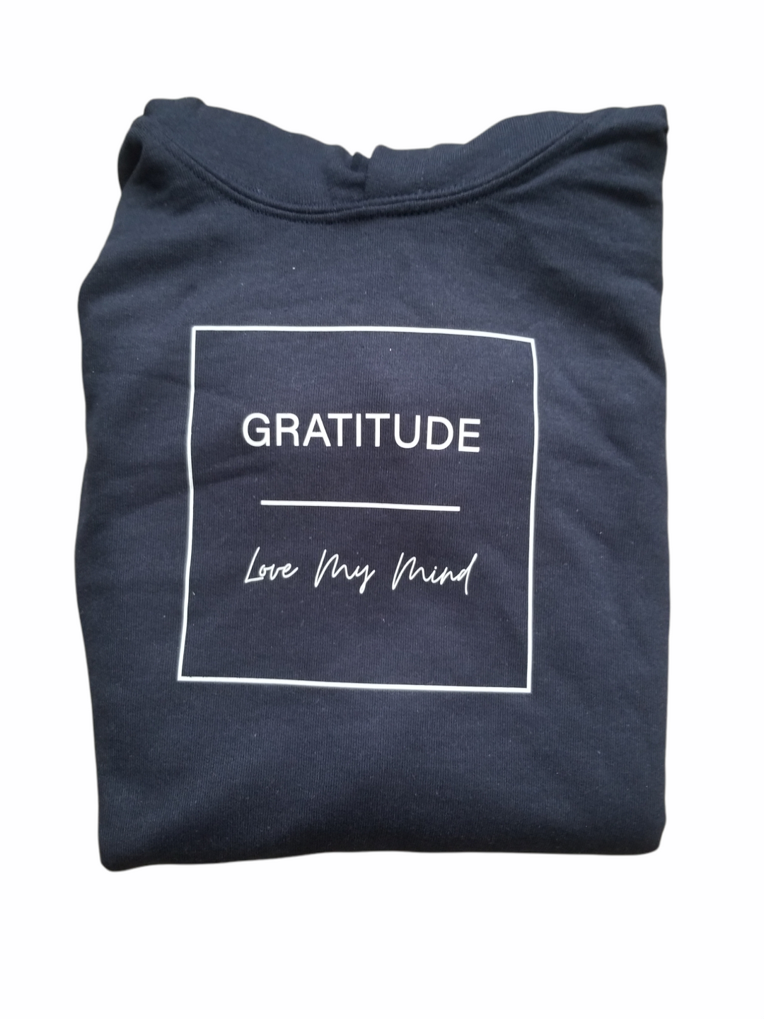 Youth Hoodie - GRATITUDE - Navy