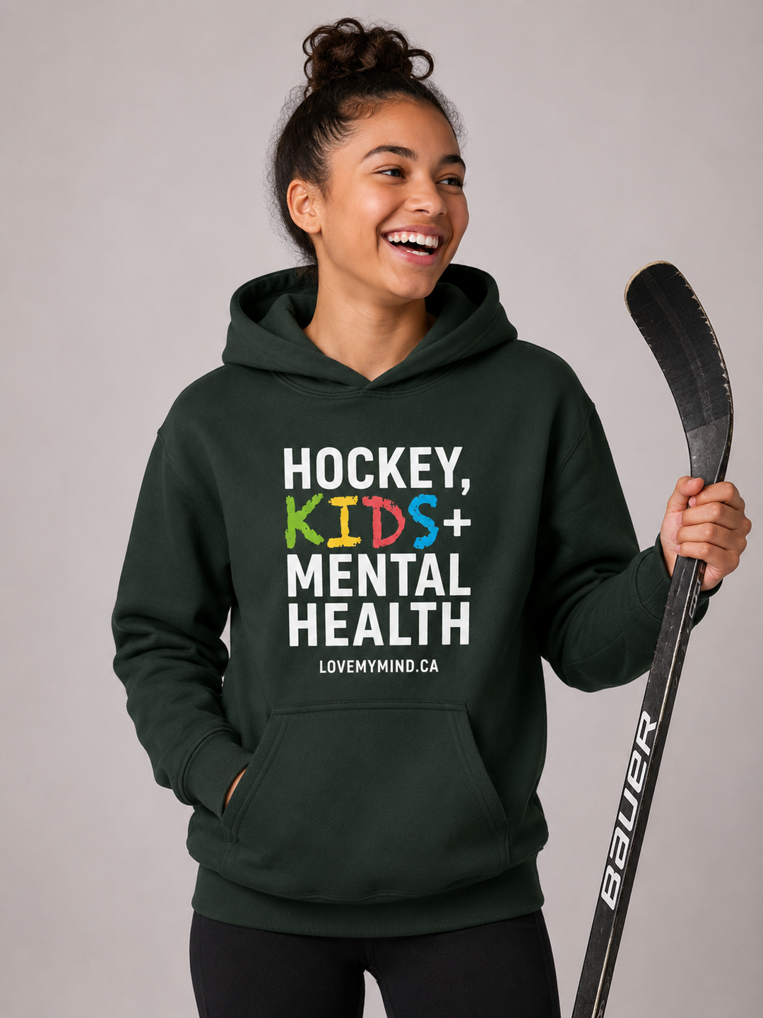 Youth Heavy Blend™ Hooded Sweatshirt - Forest Green