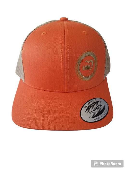 LMM Crest Retro Trucker Style Snap Back Hat