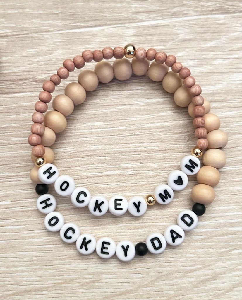 Hockey Mom | Hockey Dad - Inspirational Bracelet