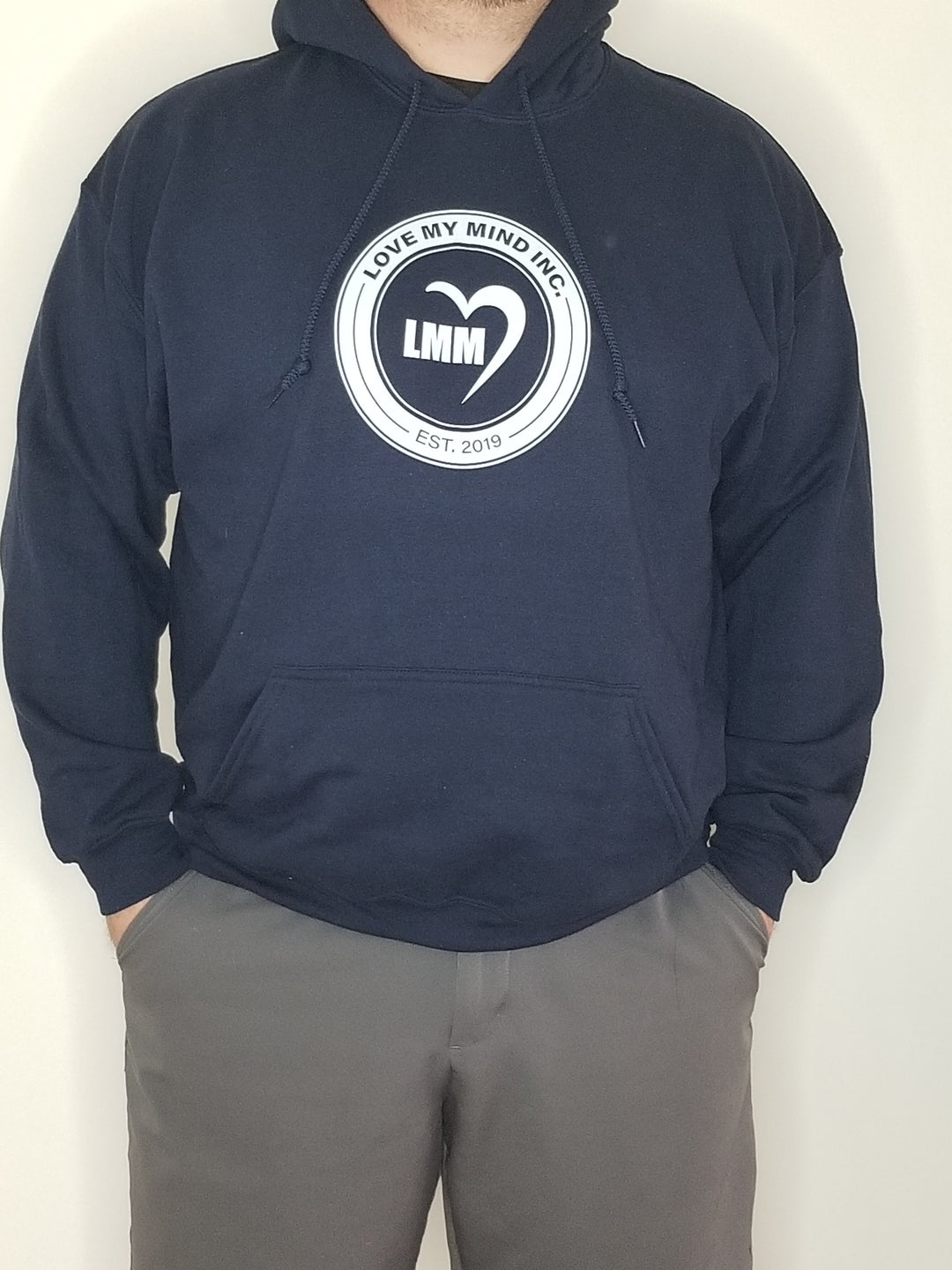 Classic LMM Badge Hooded Sweatshirt - Navy